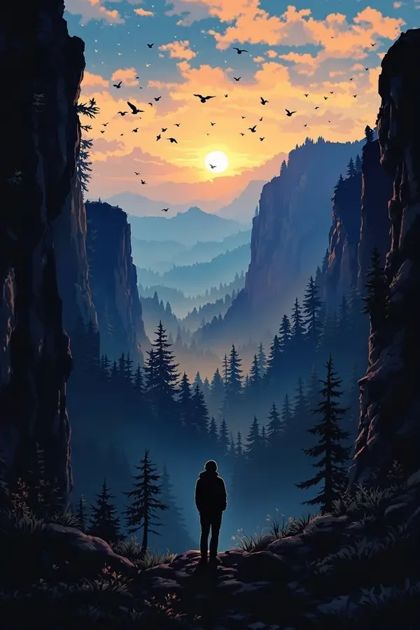 山谷的回响海报
